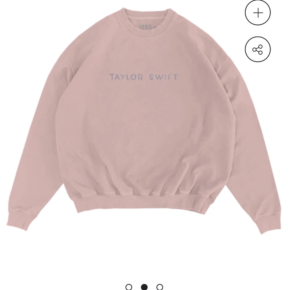 Taylor Swift Authentic 1989 Pink Sweatshirt